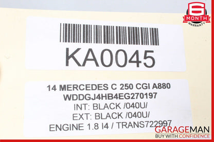 08-18 Mercedes W204 C250 C300 CLS550 Rear Right Side Door Control Module OEM