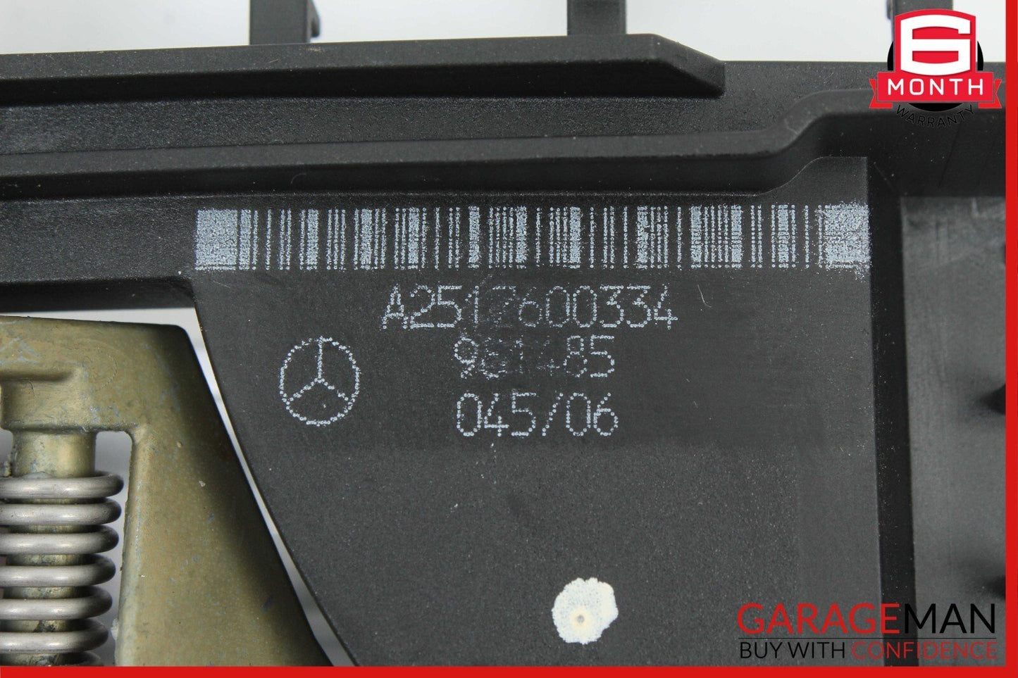06-13 Mercedes W164 ML350 GL450 R350 Front Left Side Exterior Door Handle Silver