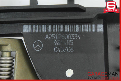 06-13 Mercedes W164 ML350 GL450 R350 Front Left Side Exterior Door Handle Silver