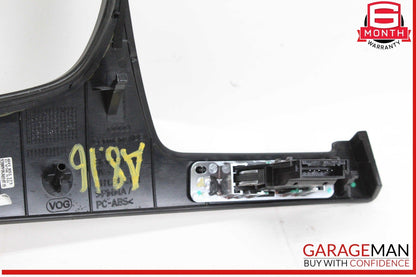 11-18 Audi A8 S8 Front Left Side Dash Trim Cover Panel w/ Control Switches OEM