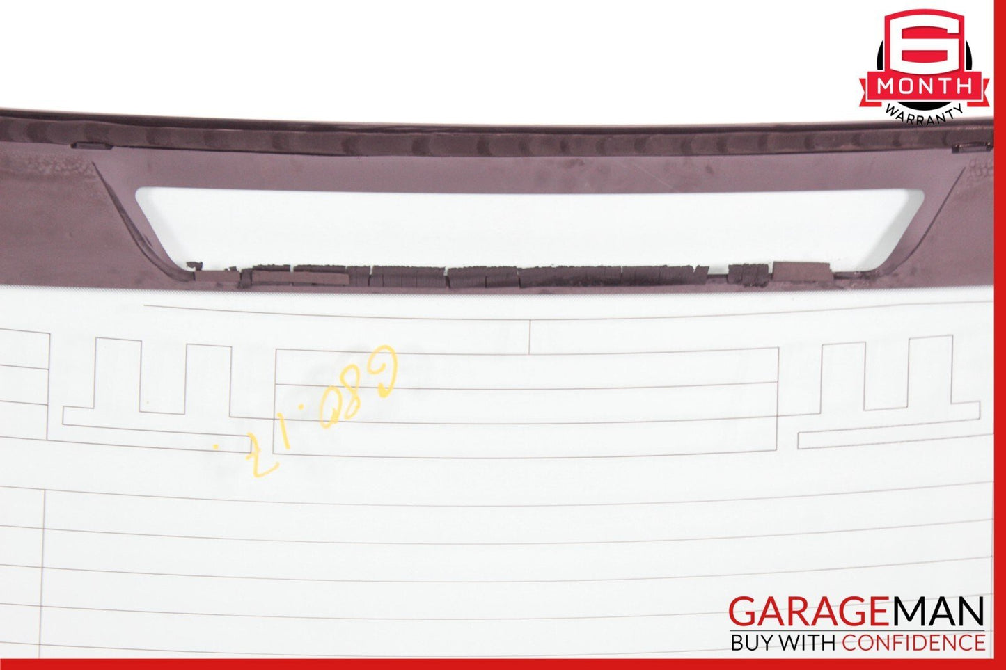 17-20 Genesis G80 Rear Windshield Window Glass Panel OEM