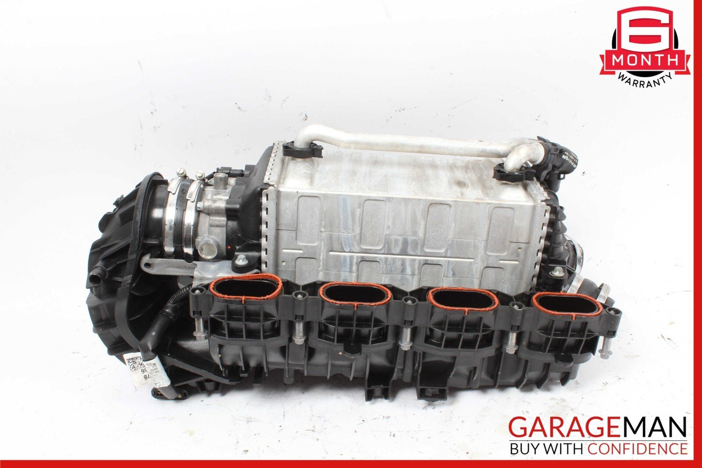 11-19 Mercedes W218 CLS550 Air Intake Manifold Distributor Intercooler Radiator