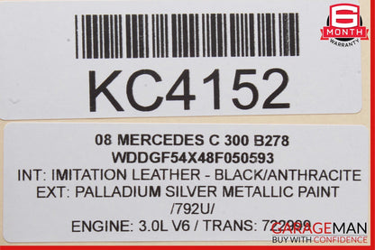 08-18 Mercedes W204 C300 GLK350 C250 Rear Right Side Door Control Module OEM