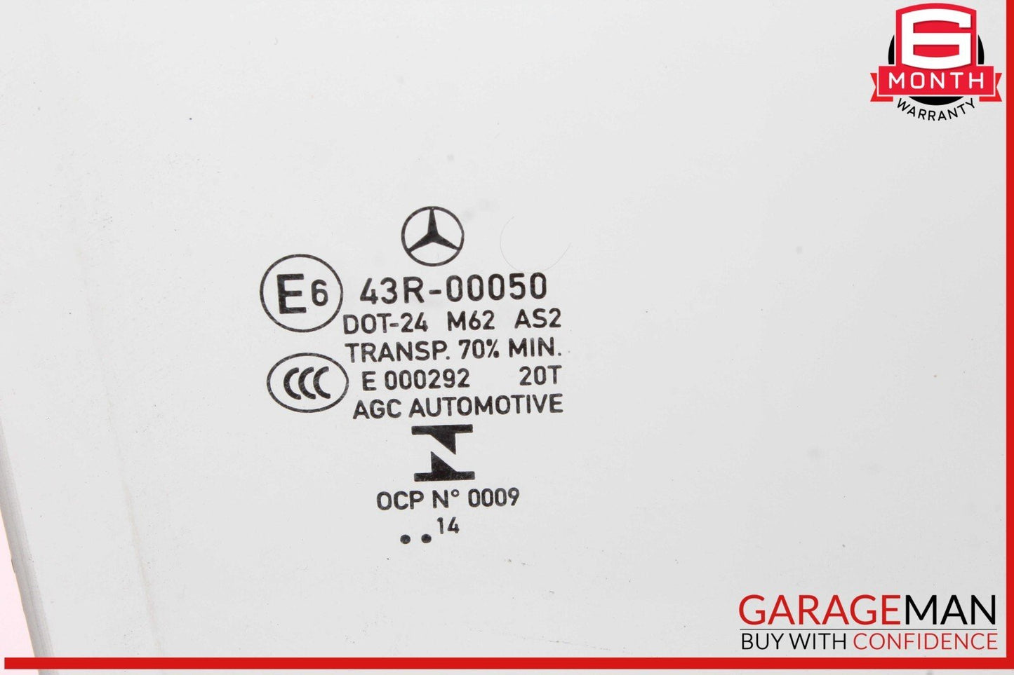 14-18 Mercedes W117 CLA250 Rear Right Passenger Side Door Window Glass OEM