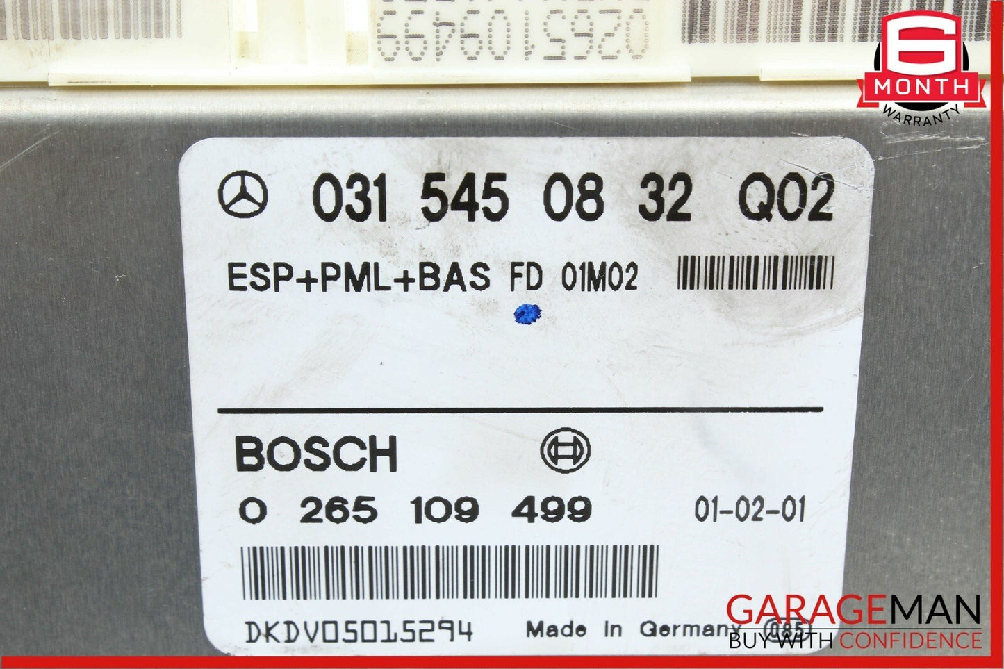 98-02 Mercedes W210 E320 ESP Electronic Stability Program ABS Control Module OEM