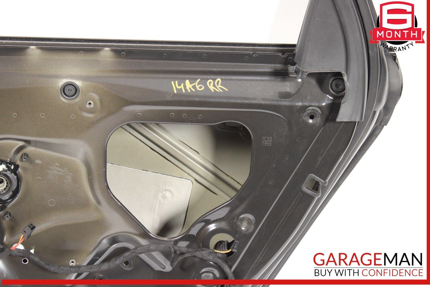 12-18 Audi A6 Rear Right Passenger Side Exterior Door Shell Frame Panel OEM