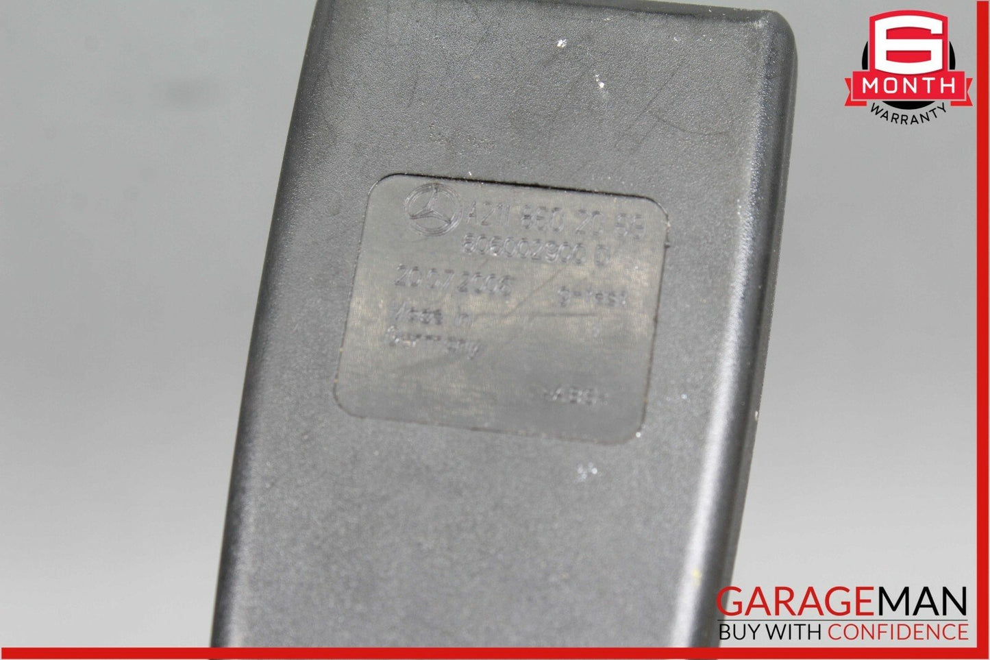 07-09 Mercedes W211 E550 E350 Front Right Seatbelt Seat Belt Received Buckle OEM