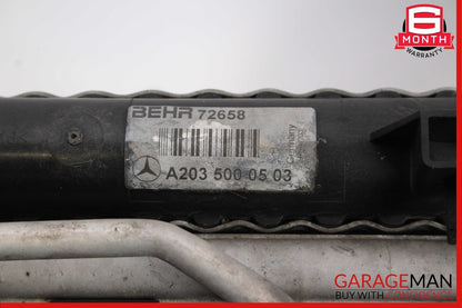 01-05 Mercedes W203 C240 CLK320 Engine Cooling Radiator A/C Condenser Assembly