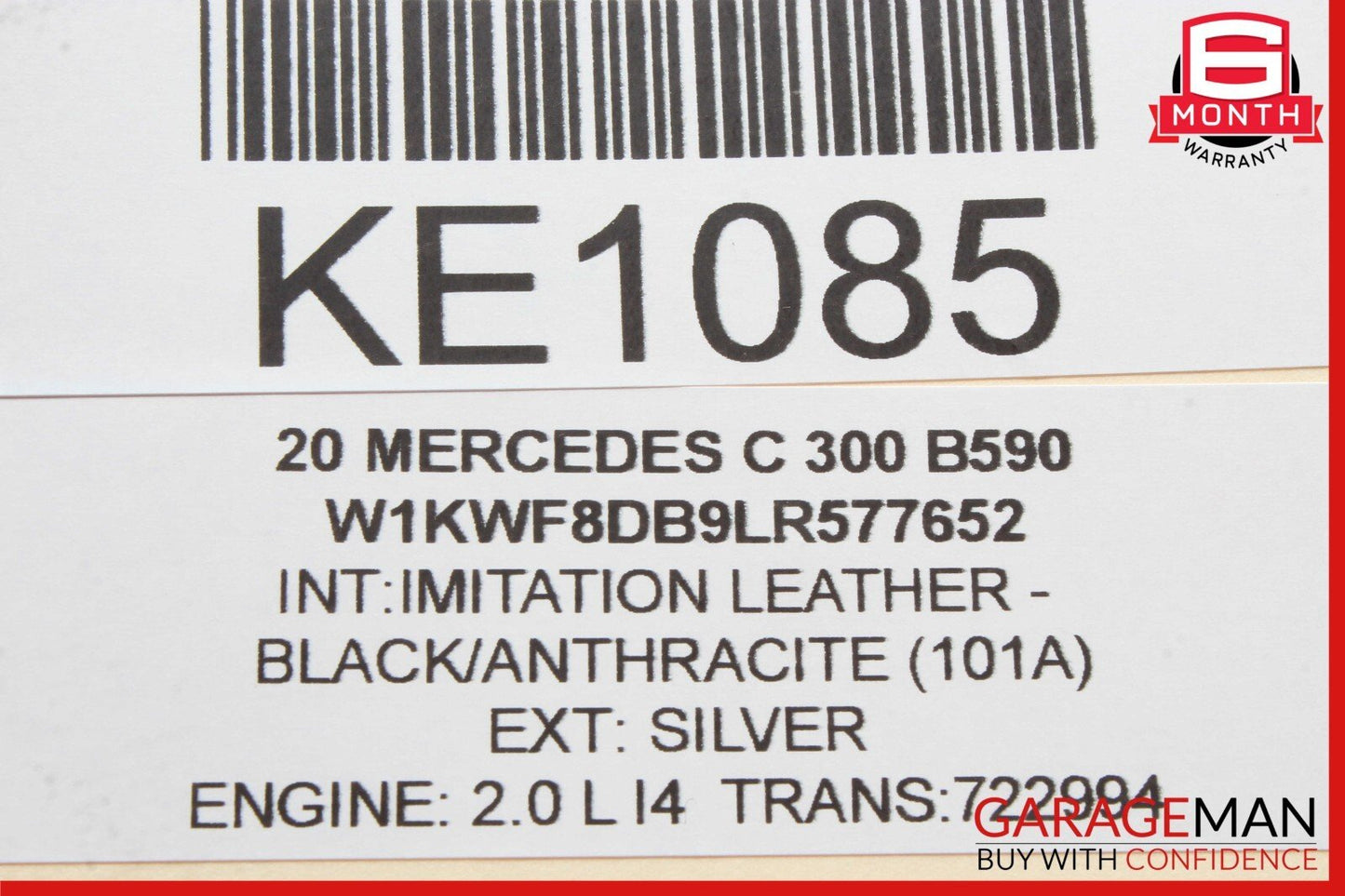 19-23 Mercedes W205 C300 C350 Rear Left Driver Side Door Control Module Unit OEM