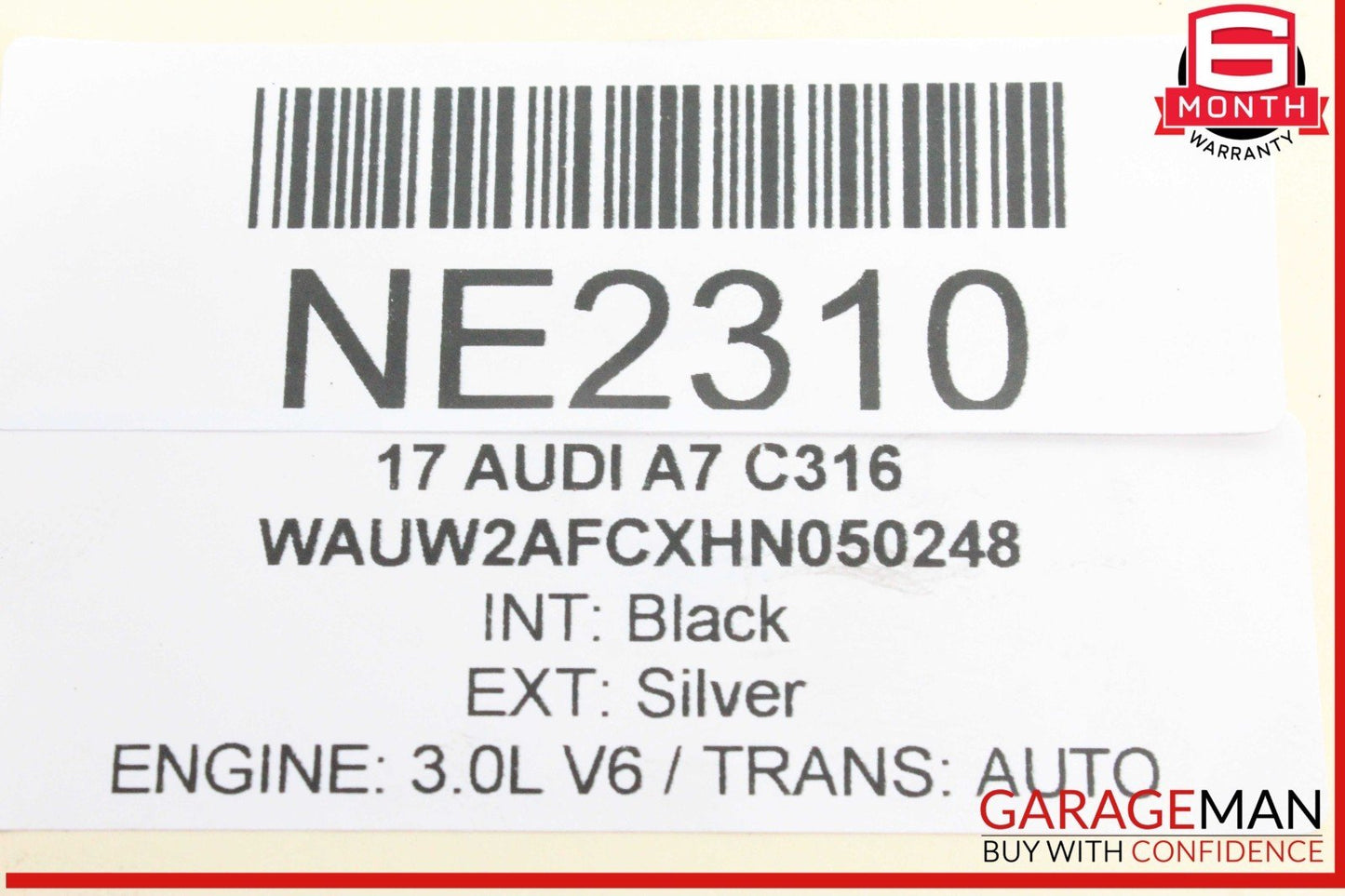 09-18 Audi A7 S4 A4 Rear Right or Left Side Lower Forward Control Arm OEM