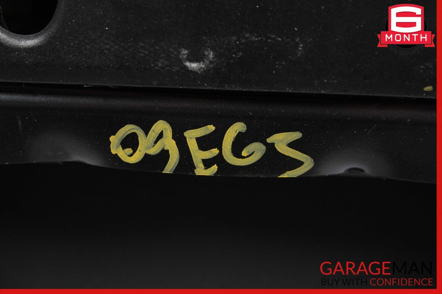 07-09 Mercedes W211 E63 AMG Rear Left Top Upper Seat Cushion Cover Black OEM