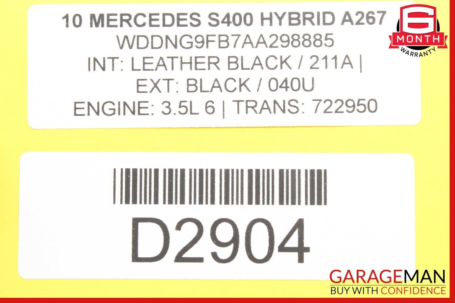 07-13 Mercedes W221 S400 CL550 Airmatic Air Suspension Control Module Q01 OEM