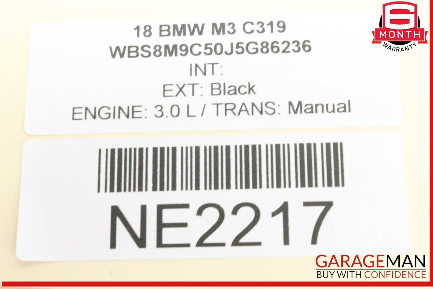 15-20 BMW M3 M4 Front Left Driver Side Turbo Charger Turbocharger OEM