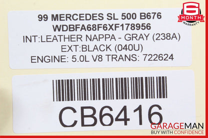 90-99 Mercedes R129 SL500 300SL Rear Left & Right Shock Strut Absorber Set of 2