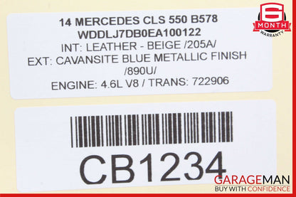 08-17 Mercedes W218 CLS550 CLS500 Rear Right or Left Side Lower Control Arm OEM