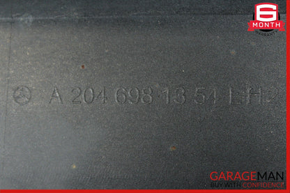 08-14 Mercedes W204 C250 Sedan Sport Left Rocker Panel Side Skirt Black OEM