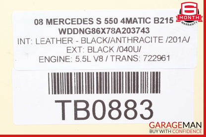 07-14 Mercedes W221 S550 CL550 Front Left Lower Control Arm OEM