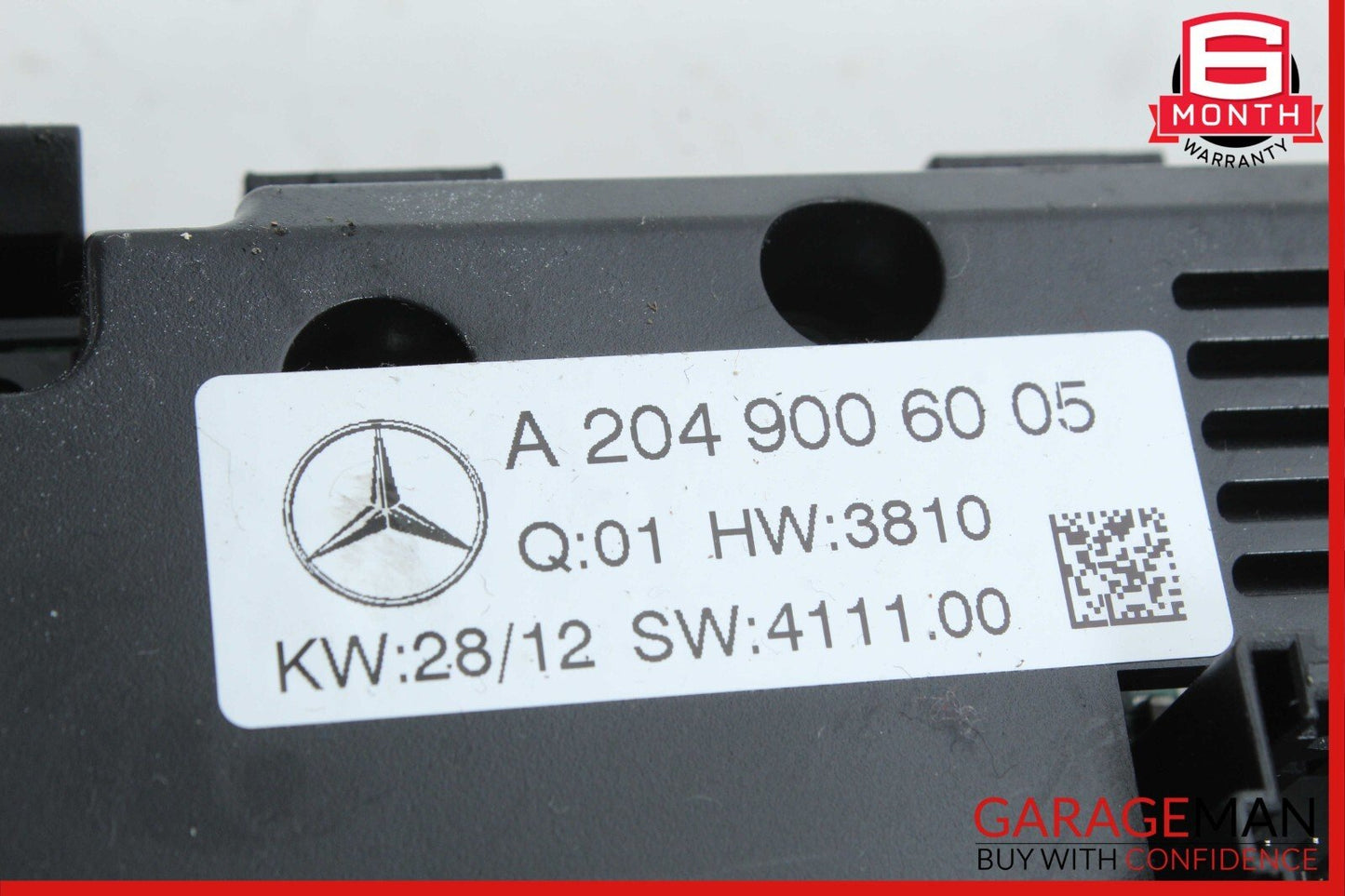 12-14 Mercedes W204 C250 C300 C350 AC A/C Heater Climate Control 2049006005 OEM