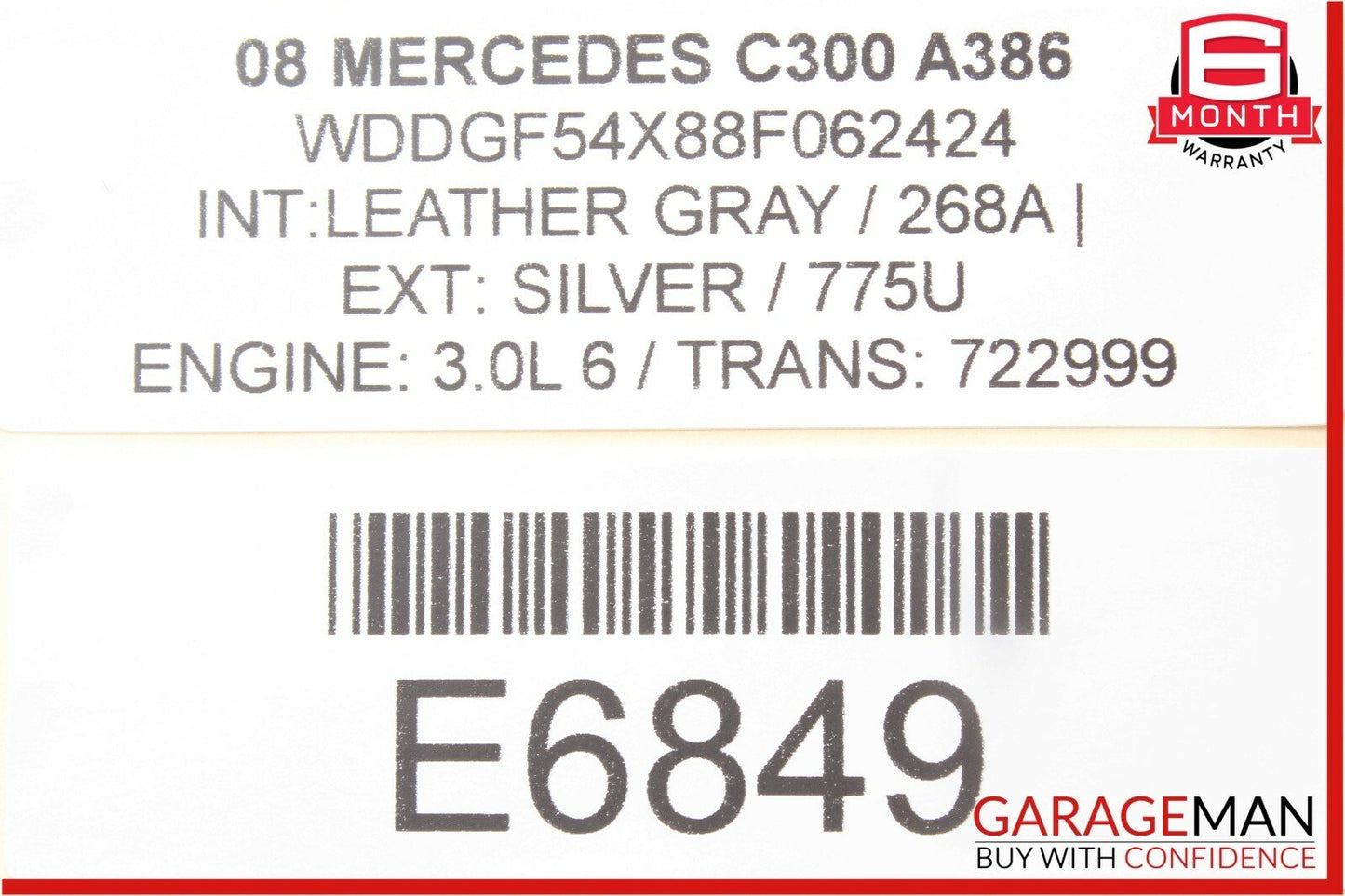 08-15 Mercedes W204 C300 C250 BEHR Engine Motor Heater Blower Motor Fan OEM