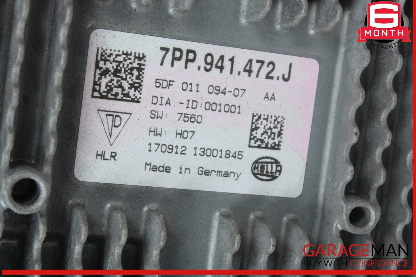 16-18 Audi S6 Front Right Headlight Lamp Assembly OEM