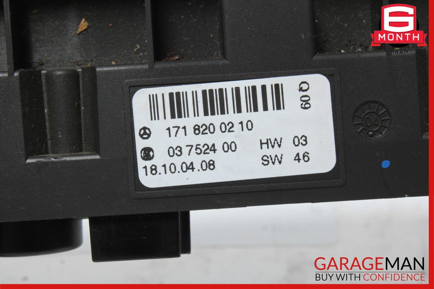 05-11 Mercedes R171 SLK280 SLK350 Door Lock Dash Hazard Light Control Panel OEM