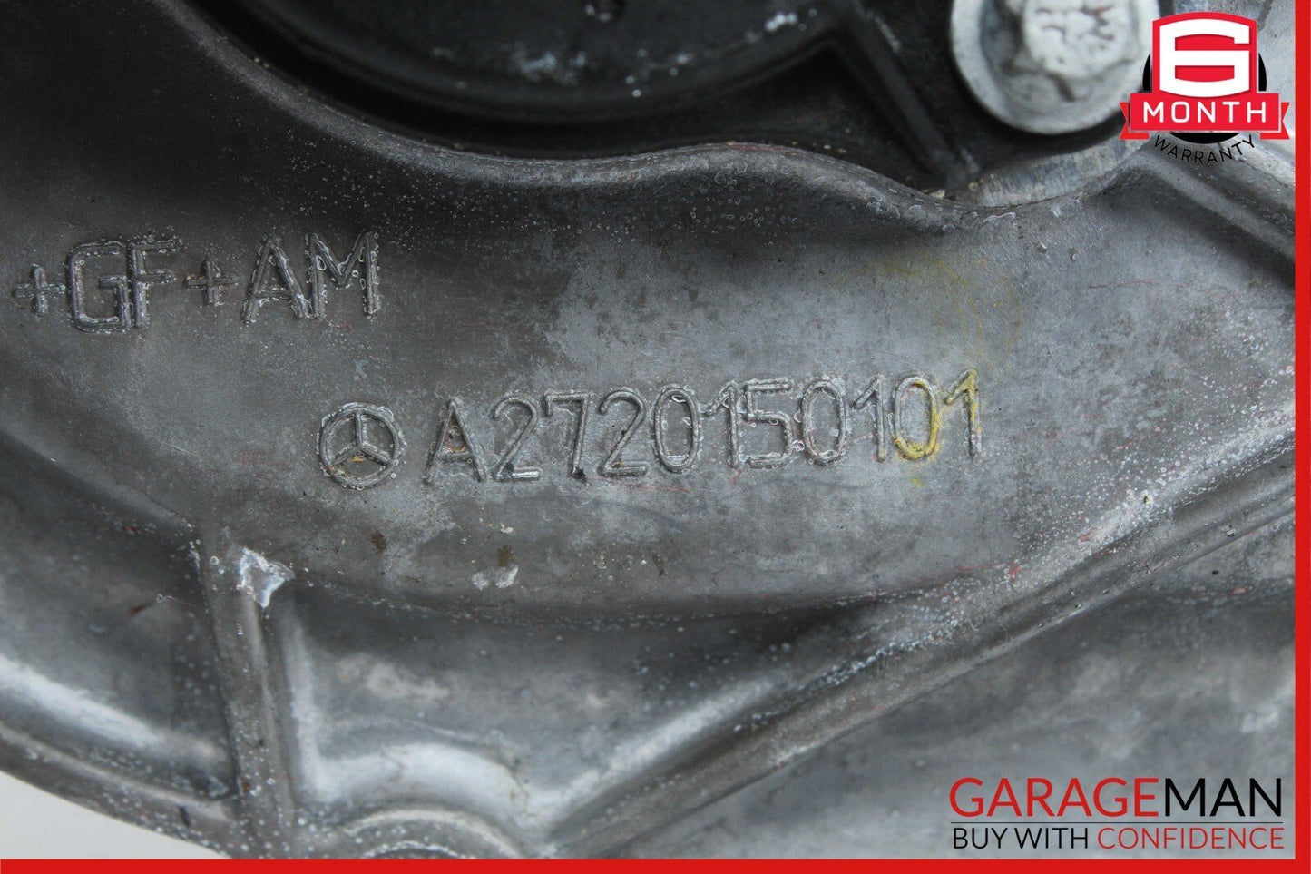 06-13 Mercedes W204 C300 S550 Front Right Engine Timing Chain Cover Plate OEM