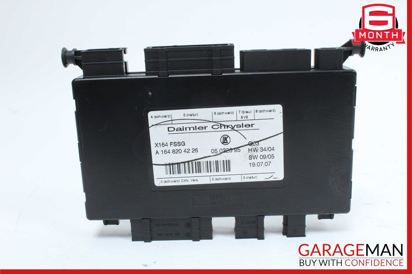 07-12 Mercedes X164 GL550 GL450 Third Seat Row Power Folding Control Module OEM