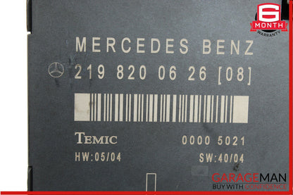 06-11 Mercedes W219 CLS500 CLS550 Front Left Side Door Control Module OEM