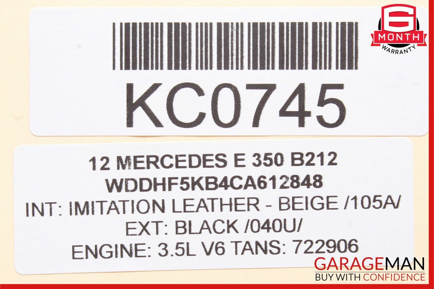 08-18 Mercedes GLK350 E350 CLS550 Rear Right Side Door Controller Module Unit