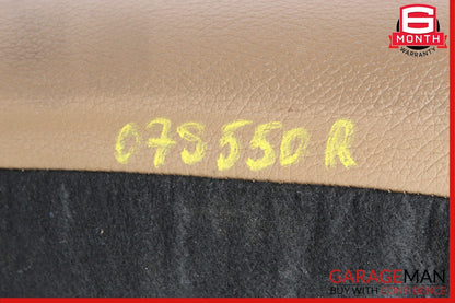 07-09 Mercedes W221 S550 Front Right Side Top Upper Seat Cushion Brown OEM