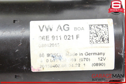 13-17 Audi Q5 2.0L Engine Starter Motor Bosch 12V 06E911021F OEM