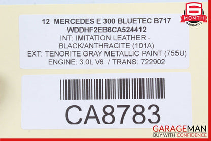 10-18 Mercedes W212 E350 CLS63 AMG Rear SAM Module Relay Fuse Box 2129005001 OEM