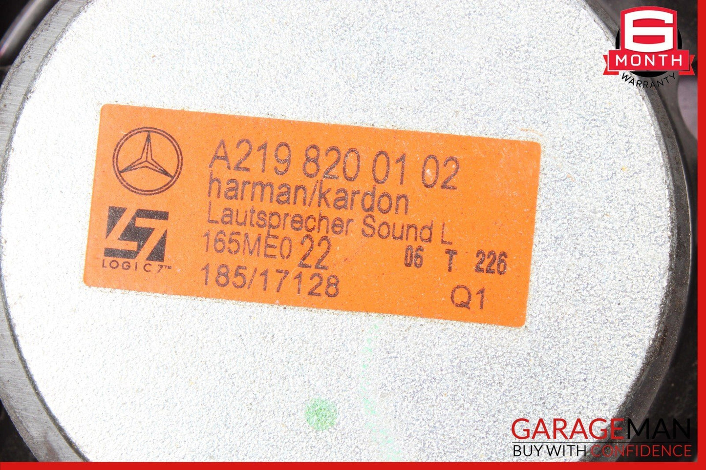 06-11 Mercedes W219 CLS63 CLS500 Door Speaker Sound Audio Radio 2198200102 OEM