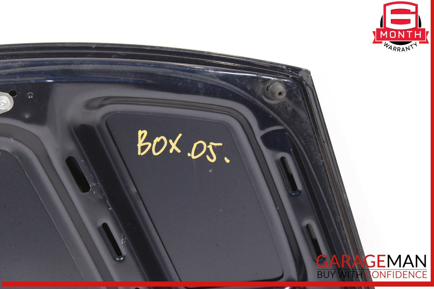 05-12 Porsche Boxster 987 Rear Hood Bonnet Deck Lid Cover OEM
