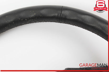 11-17 BMW X3 Front Left Driver Side Steering Wheel Leather Black OEM