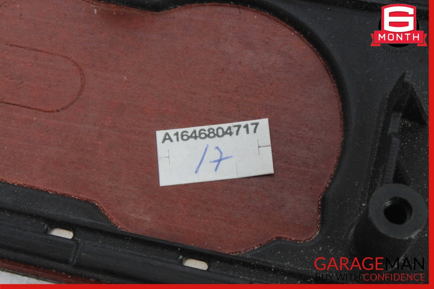 06-12 Mercedes W164 ML350 GL450 Center Dash Dashboard Radio Trim Bezel Wood OEM