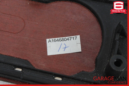 06-12 Mercedes W164 ML350 GL450 Center Dash Dashboard Radio Trim Bezel Wood OEM