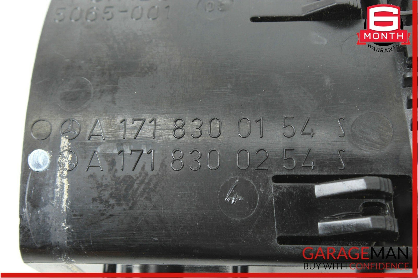 05-11 Mercedes R171 SLK280 Air AC Vent Dash Left or Right Side Black OEM