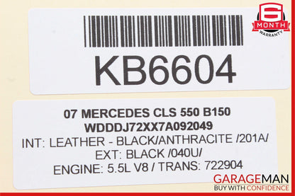 07-12 Mercedes W219 CLS550 GL450 Voice Language Communication Control Module OEM