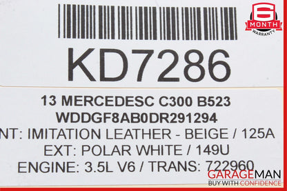 08-18 Mercedes W212 E350 CLS500 C300 C250 Rear Left Door Control Module Unit