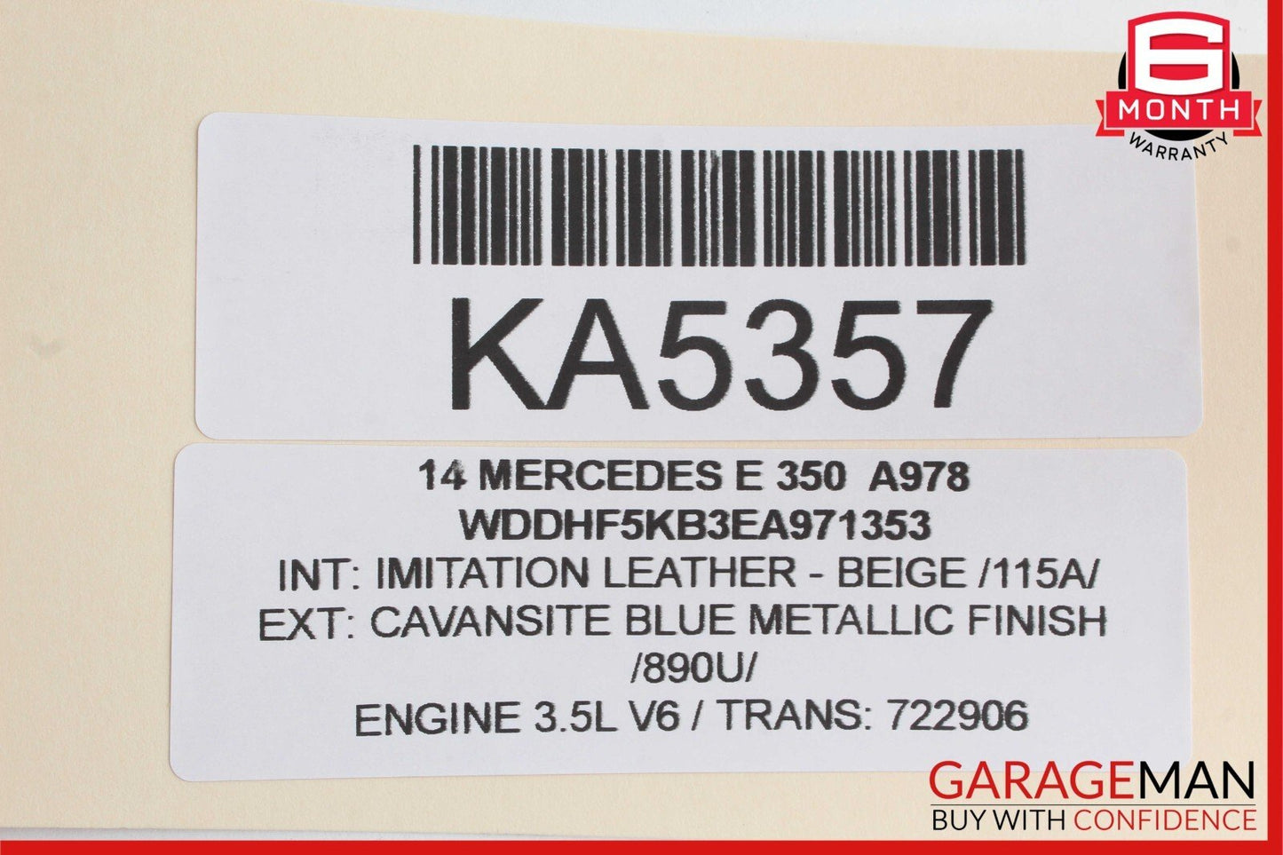 08-18 Mercedes CLS400 SLK250 C250 E350 Front Right Side Door Control Module Unit