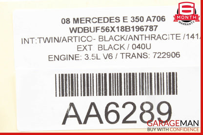 06-09 Mercedes E350 CLS500 CLK350 Front Right Foglight Fog Light Lamp w/o Bulb