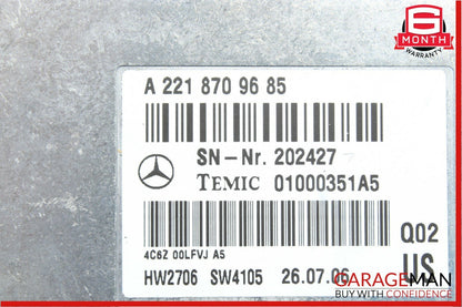 07-14 Mercedes W221 S550 CL550 Voice Language Communication Control Module Unit