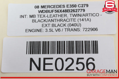 07-09 Mercedes W211 E350 E550 Front Left Side Bumper Fog Light Grille Grill OEM