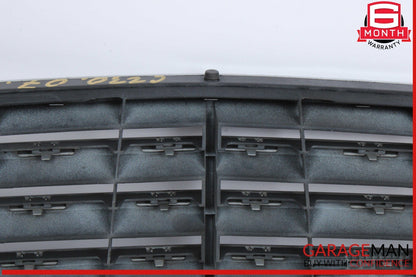 05-07 Mercedes W203 C230 Front Hood Radiator Grille Grill Trim Cover Chrome OEM