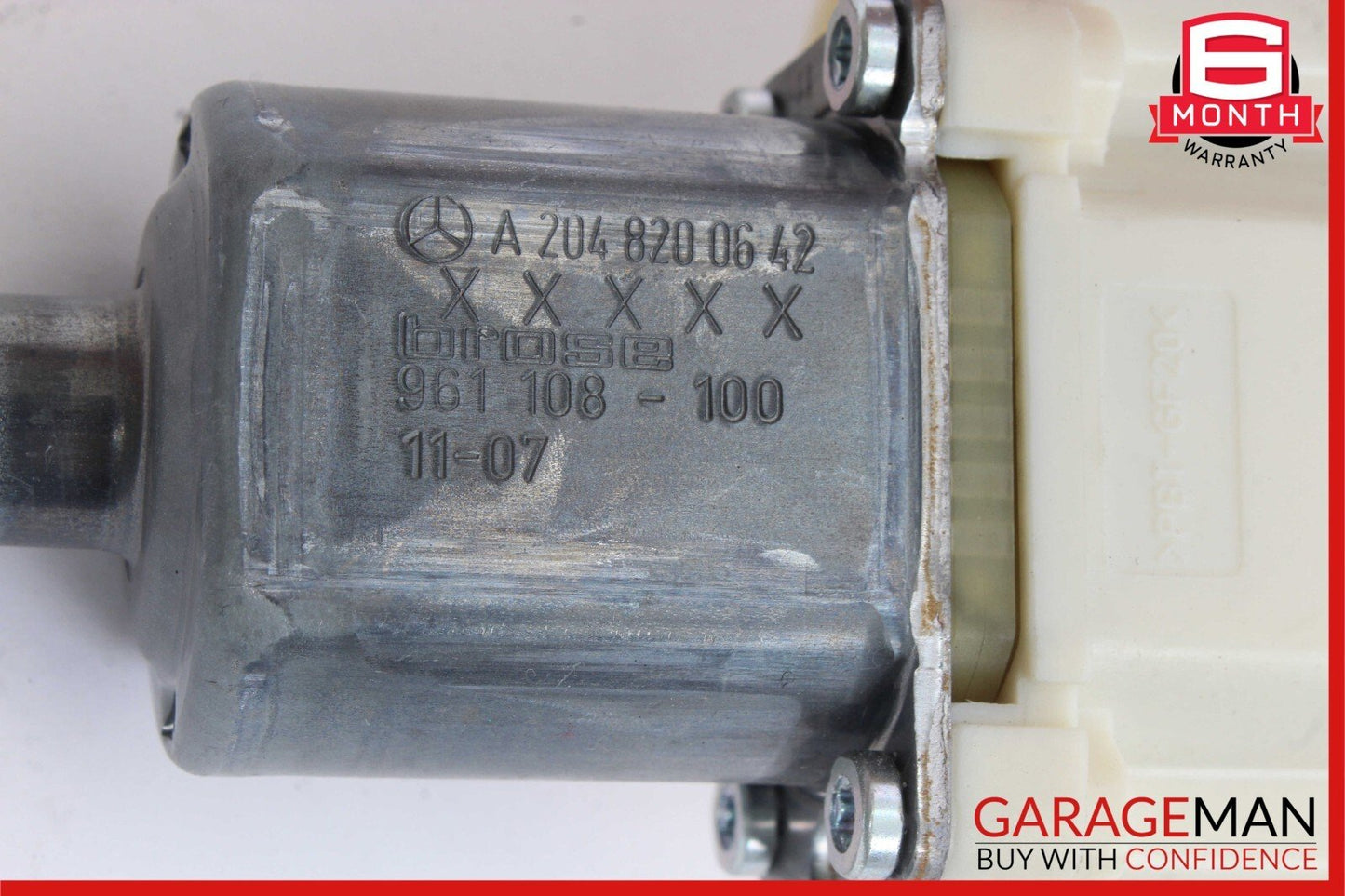 08-16 Mercedes GLK350 C300 E350 Rear Right Side Door Window Regulator Motor Unit