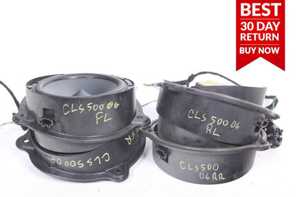 06-11 MERCEDES W219 CLS500 DOOR SPEAKER SOUND SET 2115408308 A71 OEM