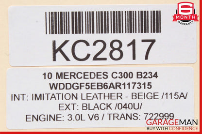 08-12 Mercedes GLK350 C300 E350 Front Right Side Door Controller Module Unit