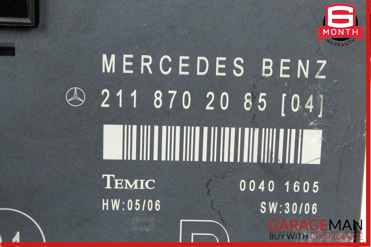 03-09 Mercedes W211 E350 Front Right Passenger Side Door Controller Module Unit