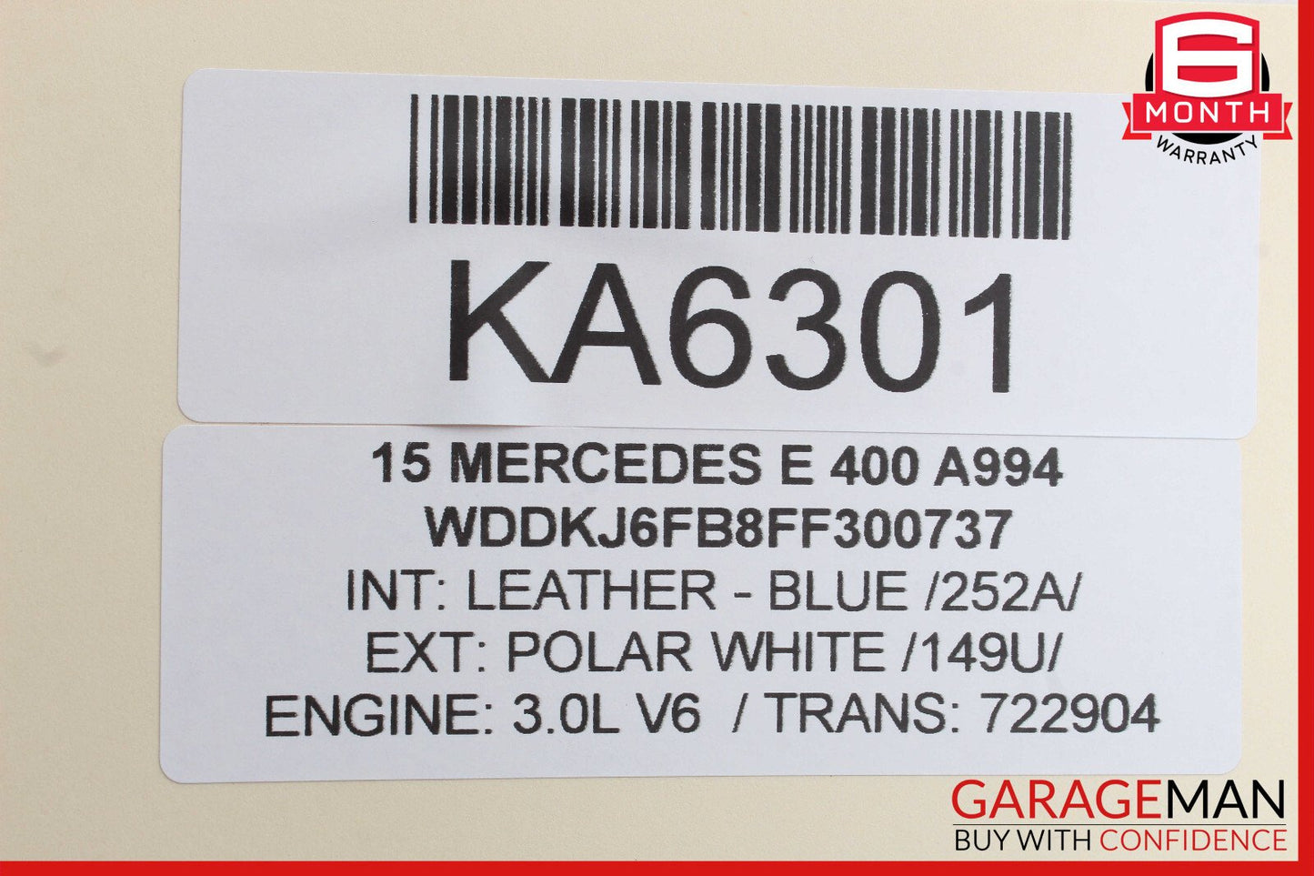 08-17 Mercedes W207 E400 Front Right Passenger Side Door Control Module OEM